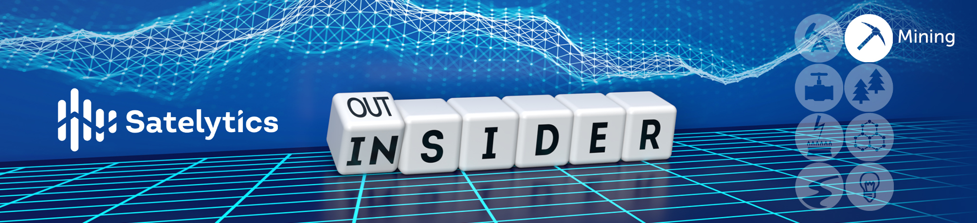 3d-newsletter-banner-MINE Satelytics Insider newsletter's header for articles pertinent to mining.